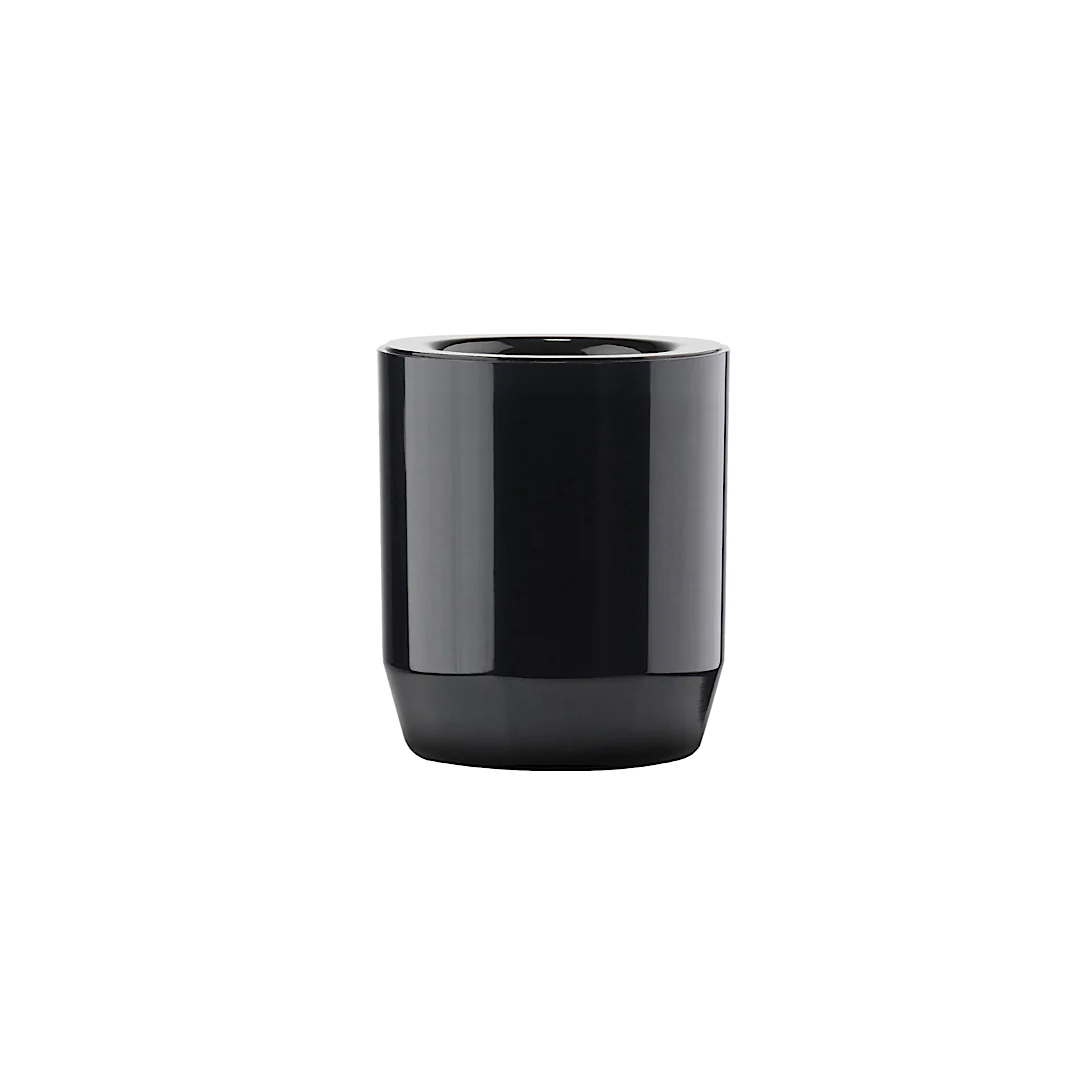 Toothbrush Mug 9 Cm "SUII" Black